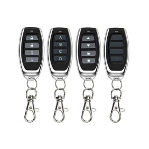 Universal Copyable Remote Control – 433MHz Cloning Remote Key for Garage Door, Gate, Alarm System